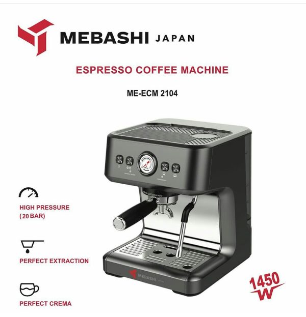 اسپرسوساز مباشی مدل MEBASHI ME-ECM2104